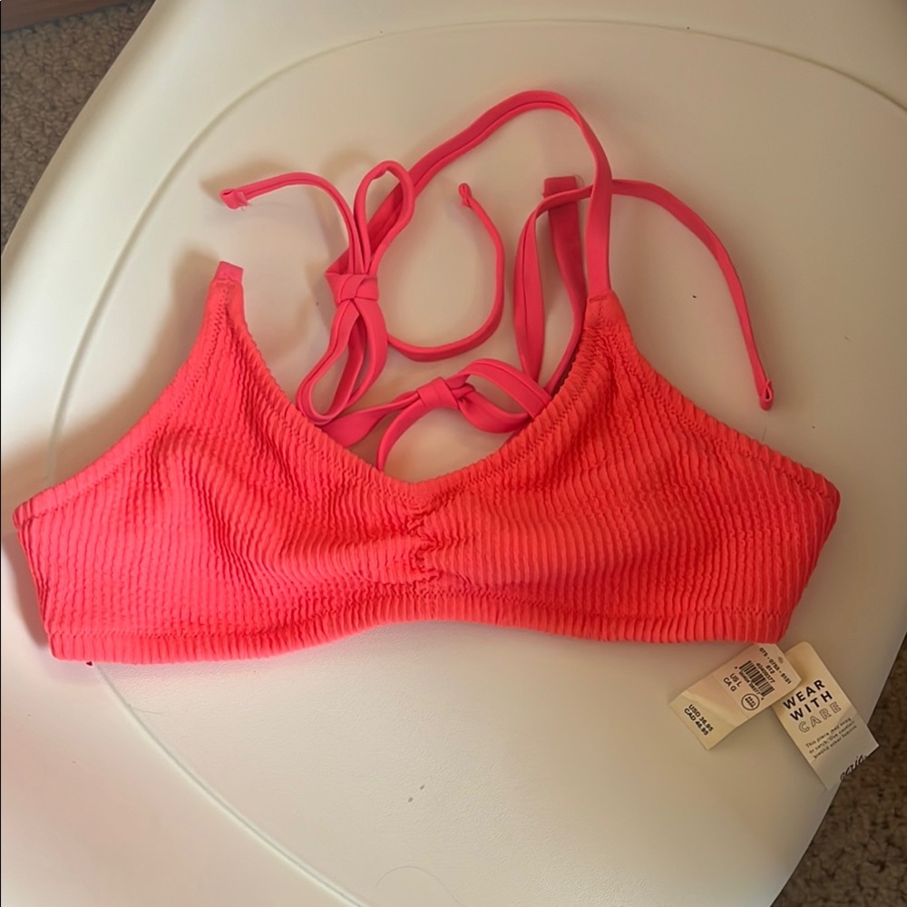 Vibrant Pink Bikini Top
